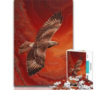Teenager Puzzles Eagle 1000 Pieces Jigsaw Puzzle for Adults& Teens,Train Your Brain And Hands Gifts for Friends And Family 26x38cm