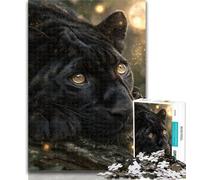 Teenager Puzzles Fantasy Black Panther 1000 Piece Jigsaw Puzzles for Teenagers Gifts,Unique Birthday And Gifts for for Age 14 50x75cm