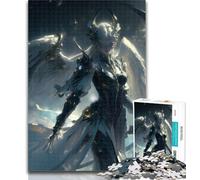 Teenager Puzzles Fantasy Female Warrior Adult Jigsaws 1000 Pieces Difficult,is Ideal As A Gift for The Whole Family Suitable for And 14 26x38cm