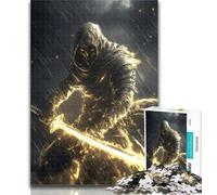 Teenager Puzzles Fantasy Samurai Ninja Jigsaw Puzzles for Teenagers 1000 Pieces,Vibrant And Unique Design Relaxing & Challenging Puzzle Experience 26x38cm