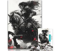 Teenager Puzzles Female Warrior Jigsaws Puzzles 1000 Pieces for Adults Gifts,Learning Educational Toy for Is Ideal As A Gift for The Whole Family 26x38cm