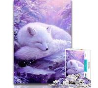 Teenager Puzzles Fox with Wings 1000 Piece Jigsaw Puzzles for Teenagers,Educational Game for Birthday, Chrismas for And 14 Years Old 26x38cm