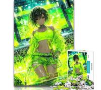 Teenager Puzzles Japanese Anime Girl Jigsaw Puzzle 1000 Pieces for Adults,Educational Game for Birthday, Chrismas for And Age 14 26x38cm