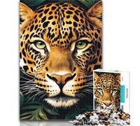 Teenager Puzzles Jungle Cheetah Jigsaw Puzzles for Adults 1000 Pieces,Toys Educational Games Stress Relieving Great Gifts And Toys 75x50cm