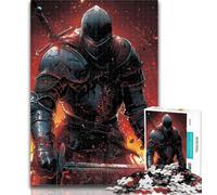 Teenager Puzzles Knight 1000 Piece Jigsaw Puzzles for Teenagers,Toys Educational Games Stress Relieving Wall Decoration 26x38cm