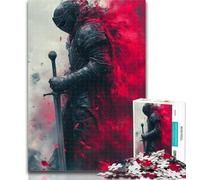 Teenager Puzzles Magical Knight Jigsaw Puzzles for Teenagers 1000 Pieces,Train Your Brain And Hands Birthday Present, Gifts 50x75cm