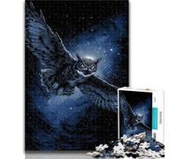 Teenager Puzzles Magical Owl Jigsaws Puzzles 1000 Pieces for Adults Gifts,Learning Educational Toy for Is Ideal As A Gift for The Whole Family 50x75cm