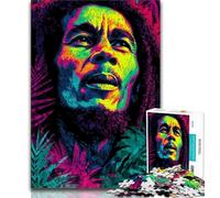 Teenager Puzzles Marijuana Man 1000 Piece Jigsaw Puzzles for Teenagers,Educational Game for Birthday, Chrismas for And 14 Years Old (50x75cm)