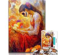 Teenager Puzzles Mexican Style Skull Adult Puzzles 1000 Pieces,Decompressing Intellectual Educational Toy Great Gifts And Toys 50x75cm
