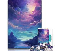Teenager Puzzles Mountain of Dreams 1000 Piece Jigsaw Puzzle for Adults And Teenagers,Learning Educational Toy for Is Ideal As A Gift for The Whole Family 75x50cm