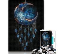 Teenager Puzzles Mystical Dream Catcher Jigsaw Puzzles for Adults,Artistic Wall Decor & Birthday Gift Idea for Friends, Home Office 26x38cm