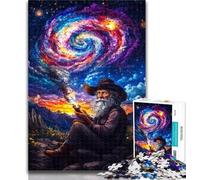 Teenager Puzzles Old Man of The Universe Puzzles for Adults Teens 1000 Pieces,Learning Educational Toys Family Games Enhance Love between Couples 50x75cm
