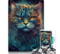 Teenager Puzzles Persian Cat Jigsaw Puzzles for Adults 1000 Pieces,Toys Educational Games Stress Relieving Great Gifts And Toys (50x75cm)
