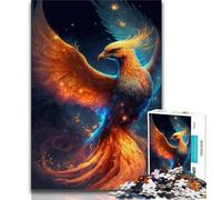 Teenager Puzzles Phoenix Bird 1000 Piece Jigsaw Puzzle for Adults And Teenagers,Learning Educational Toy for Is Ideal As A Gift for The Whole Family (50x75cm)