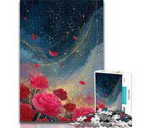 Teenager Puzzles Poppy Jigsaw Puzzles for Teenagers 1000 Pieces,Vibrant And Unique Design Relaxing & Challenging Puzzle Experience 26x38cm