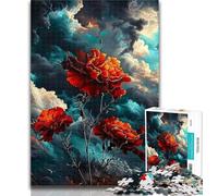 Teenager Puzzles Poppy Jigsaw Puzzles for Teenagers 1000 Pieces,Vibrant And Unique Design Relaxing & Challenging Puzzle Experience 50x75cm