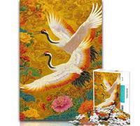 Teenager Puzzles Red-crowned Crane 1000 Piece Jigsaw Puzzle for Adults And Teenagers,Train Your Brain And Hands Birthday Present, Gifts 50x75cm