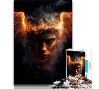 Teenager Puzzles Space Warrior 1000 Piece Jigsaw Puzzle for Adults Teens,Challenging Game And Family Play Secret Santa Gifts (50x75cm)