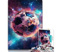Teenager Puzzles Star Football Jigsaw Puzzles for Adults 1000,Vibrant And Unique Design Relaxing & Challenging Puzzle Experience 26x38cm