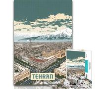 Teenager Puzzles Tehran Adult Puzzles 1000 Pieces,Toys Educational Games Stress Relieving Parent-child Interaction 75x50cm