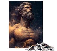 Teenagers 1000 Piece Jigsaw Puzzle A God And The Stars Educational Challenge Tough Challenge Educational Games for And 14 Years And over (50x75cm)