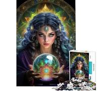 Teenagers 1000 Piece Jigsaw Puzzle A Gypsys Tale Home Calm Assembly Toy Standard Precise Mold Cuts Unforgettable Birthday Present (Size 50x75cm)