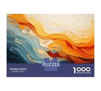 Teenagers 1000 Piece Jigsaw Puzzle Abstract Art Painting-15 Puzzles for Adults Relax Games Pattern Assembly Fun at Home Activities, 70x50cm/1000pcs