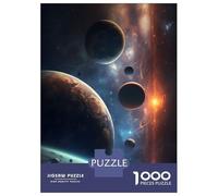 Teenagers 1000 Piece Jigsaw Puzzle All The Planets Teenager Puzzles Brain Teaser Game Difficult Hard Challenging Game Gifts 70x50cm/1000pcs