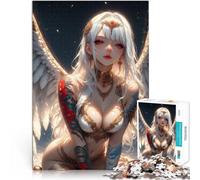 teenagers 1000 Piece Jigsaw Puzzle Angelic Beauty Lernspielzeug für die ganze Familie Wohnkunstdekor75x50cm