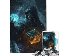 Teenagers 1000 Piece Jigsaw Puzzle Arcane Relic Difficult And Challenge Precision Cutting DIY Toys Suitable for Ages 14 And Up (38x26cm)