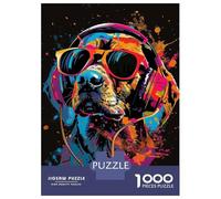 Teenagers 1000 Piece Jigsaw Puzzle Beagle Colorful Jigsaw for Adults Toy Wall Decor For Family Fun Challenging Game Gifts 70x50cm/1000pcs