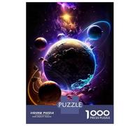Teenagers 1000 Piece Jigsaw Puzzle Beyond The Galaxies Puzzles for Adults Relax Games Pattern Assembly Fun at Home Activities, 52x38cm/1000pcs