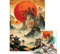 Teenagers 1000 Piece Jigsaw Puzzle Chinas Classical Paintings Educational Challenge Analysis And Logic Toy Wall Decor for And from 14 Years And over (38x52cm)