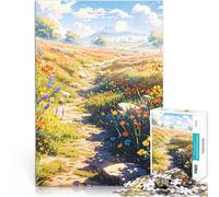 teenagers 1000 Piece Jigsaw Puzzle Colorful Path Interessante Stressreduzierung Einzigartige Wohndekoration und Geschenke38x26cm