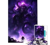 Teenagers 1000 Piece Jigsaw Puzzle Creature of Darkness Relax Games for Educational Game Challenge Toy Birthday Gifts Enhance Memory (Size 75x50cm)