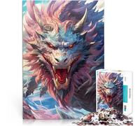 teenagers 1000 Piece Jigsaw Puzzle Dragon God Anspruchsvolles Spiel und Familienspaß Geburtstagsgeschenk, Geschenke38x26cm