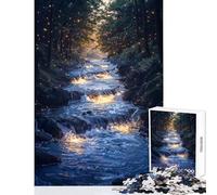 Teenagers 1000 Piece Jigsaw Puzzle Enchanted River Family Games For Family Fun Toy Wall Decor Decompressing Intellectual (50X75cm)
