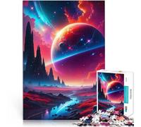 teenagers 1000 Piece Jigsaw Puzzle Epic Planet sci fi scene Analyse und Logik Heimdekoration Spielzeug75x50cm