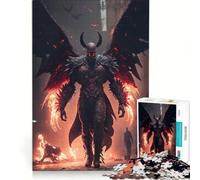 Teenagers 1000 Piece Jigsaw Puzzle Evil Creature, Educational Games, Wall Decoration, for Is Ideal As A Gift 38x52cm