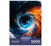 Teenagers 1000 Piece Jigsaw Puzzle Eye of The Storm Teenager Puzzles Brain Teaser Game Difficult Hard Challenging Game Gifts 38x26cm/1000pcs