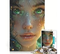 Teenagers 1000 Piece Jigsaw Puzzle Fantasy Dream Vision, Educational Games, Wall Decoration, for Is Ideal As A Gift 38x26cm