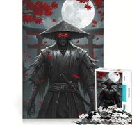 Teenagers 1000 Piece Jigsaw Puzzle Ghost Samurai Assassin, Toy Wall Decor, For Family Fun, Improving Love between Couples 38x26cm