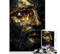 Teenagers 1000 Piece Jigsaw Puzzle Golden Fragments Impossible Game Analysis And Logic Home Decoration Toys Stress Reduction Gifts (50x75cm)