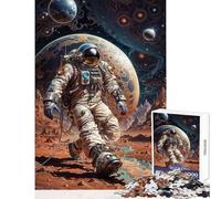 Teenagers 1000 Piece Jigsaw Puzzle Groovy Galactic Explorer Impossible Game Perfect Decoration Educational Toy Stress Reduction Gifts (50x75cm)