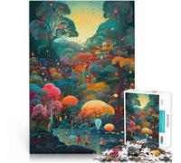 teenagers 1000 Piece Jigsaw Puzzle Japanese Colorful Digital Entspannungsspiele mit passendem Poster und Quizblatt75x50cm