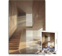 Teenagers 1000 Piece Jigsaw Puzzle Modern Interior Minimalis Ideal for Cozy Downtime Fine Precision Die Cut Play Toy Size 50x75cm