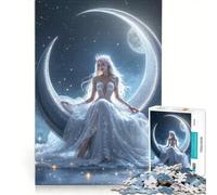 Teenagers 1000 Piece Jigsaw Puzzle Moonlit Queen Educational Game Interesting Stress Reduction Christmas Birthday Gifts 50x75cm