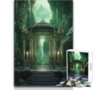 Teenagers 1000 Piece Jigsaw Puzzle Mystical Kintsugi Passage Ideal for Cozy Downtime Fine Precision Die Cut Play Toy Size 50x75cm