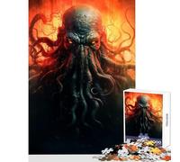 Teenagers 1000 Piece Jigsaw Puzzle Nightmare Tide Fun Family Bonding Activity Ideal Festive Choice (38X26cm)