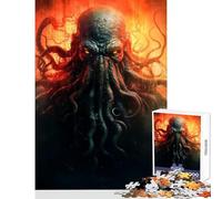 Teenagers 1000 Piece Jigsaw Puzzle Nightmare Tide Fun Family Bonding Activity Ideal Festive Choice (38X52cm)